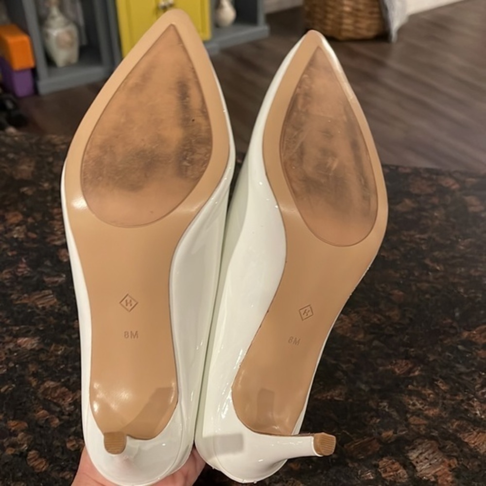Halogen white patent mule - Picture 9 of 9